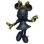 Статуэтка Минни Маус черного и золотого цвета Minnie Mouse Black&Gold Figurine  варинант исполнения - 1 | Loft Concept в Челябинске