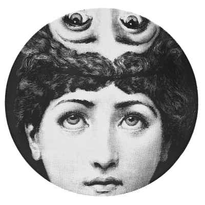 Декоративная тарелка Fornasetti 285 Декоративная тарелка Fornasetti 285