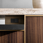 Кухонный гарнитур из массива дуба и камня Ratio Dada Engenereed варинант исполнения - 14 | Loft Concept в Челябинске