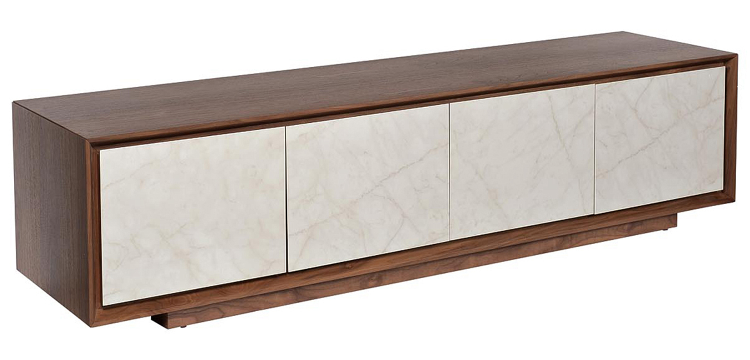 TV-тумба с керамическим фасадом Chavez TV Stand TV-тумба с керамическим фасадом Chavez TV Stand - Loft-Concept в Челябинске