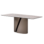 Стол обеденный керамический серый Servorios варинант исполнения - 2 | Loft Concept в Челябинске