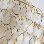 Люстра многоярусная с декором из натуральной морской ракушки Iridescent Light варинант исполнения - 9 | Loft Concept в Челябинске