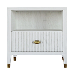 Прикроватная тумбочка с полкой Elsa Dreams White варинант исполнения - 6 | Loft Concept в Челябинске