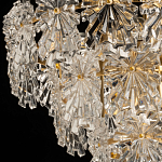 Люстра многоярусная с объемными прозрачными цветами Hanging Flowers варинант исполнения - 8 | Loft Concept в Челябинске