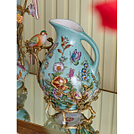 Кувшин с птичкой и  цветочным рисунком Blue Garden варинант исполнения - 5 | Loft Concept в Челябинске