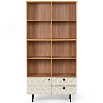 Широкий стеллаж с принтом Elise Rack варинант исполнения - 11 | Loft Concept в Челябинске