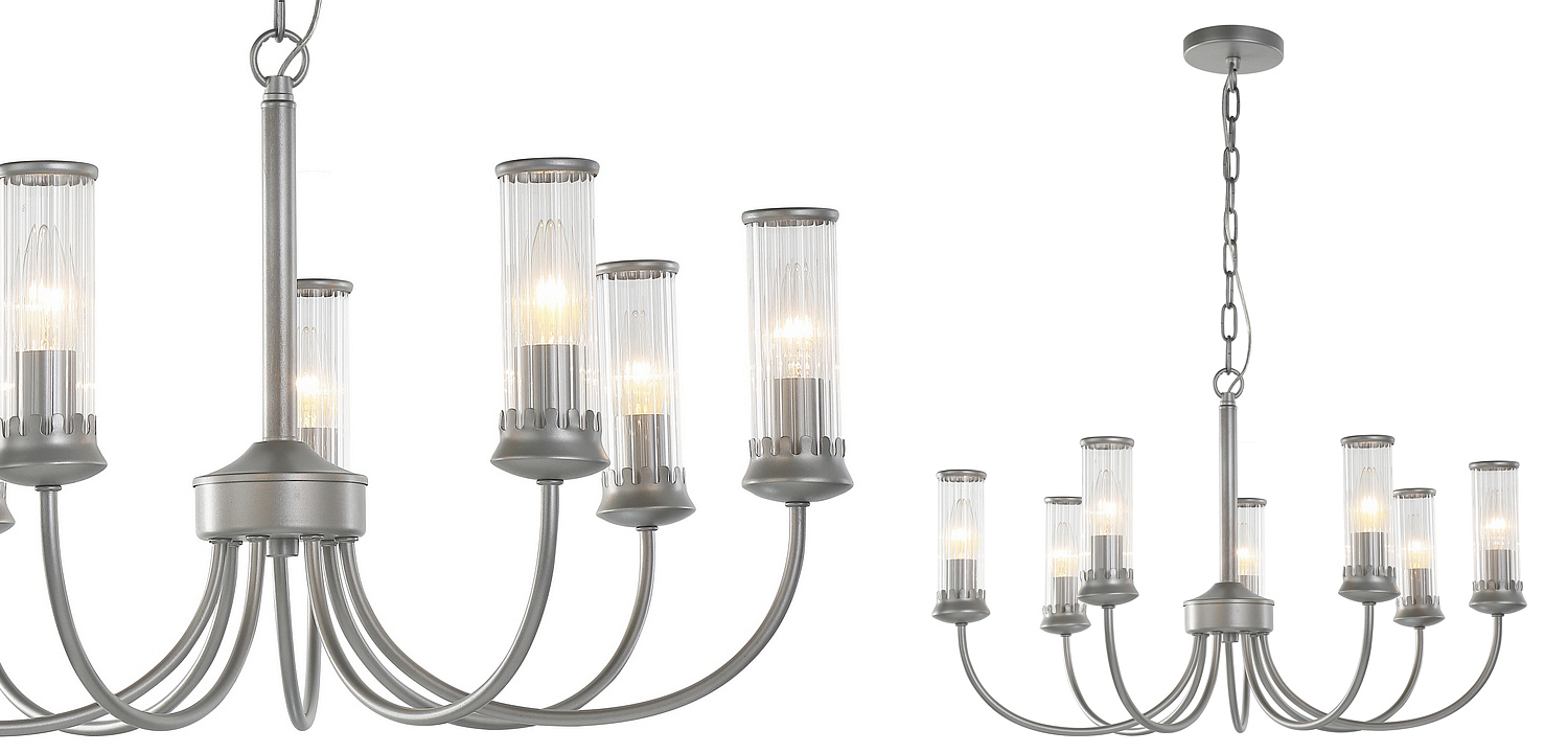 Люстра Morgane Chandelier silver 66 Люстра Morgane Chandelier silver 66 - Loft-Concept в Челябинске