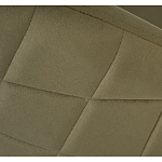 Стул велюровый хаки на золотистых металлических ножках Vendramin Chair варинант исполнения - 5 | Loft Concept в Челябинске