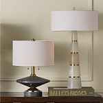 Настольная лампа с конусовидным каменным корпусом Regency варинант исполнения - 3 | Loft Concept в Челябинске