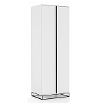 Двухдверный шкаф белого цвета Strict Lines варинант исполнения - 2 | Loft Concept в Челябинске