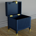 Сундук Eye Elsa Dreams Blue варинант исполнения - 2 | Loft Concept в Челябинске