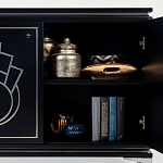 Черный комод в стиле арт-деко Luciano варинант исполнения - 8 | Loft Concept в Челябинске