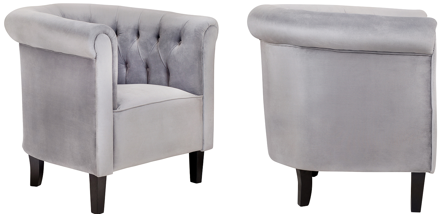 Кресло Cesare Armchair grey Кресло Cesare Armchair grey - Loft-Concept в Челябинске