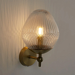 Бра с фактурным плафоном из стекла Gona варинант исполнения - 2 | Loft Concept в Челябинске