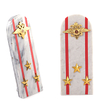 Сувенир Погон МВД из натурального камня мрамор Souvenir Epaulets варинант исполнения - 7 | Loft Concept в Челябинске