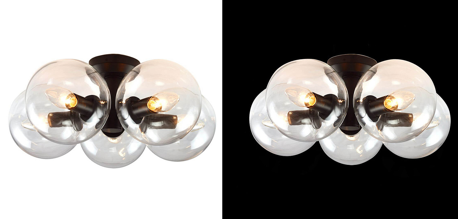 Потолочный светильник Modo 5 Globes Ceiling Lamp 41 Потолочный светильник Modo 5 Globes Ceiling Lamp 41 - Loft-Concept в Челябинске