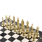 Шахматы Ренессанс с доской из натурального мрамора Decorative Thematic Chess варинант исполнения - 4 | Loft Concept в Челябинске