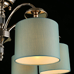 Люстра потолочная Nikoletta с бирюзовым плафоном варинант исполнения - 4 | Loft Concept в Челябинске