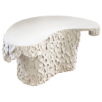 Кофейный стол природной формы Pollux White Coffee Table варинант исполнения - 2 | Loft Concept в Челябинске