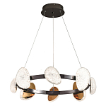 Люстра подвесная круглая с овальными плафонами Iona chandelier варинант исполнения - 3 | Loft Concept в Челябинске