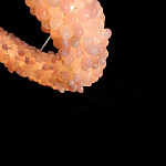 Люстра кольцевая с частичками натурального горного хрусталя Crystal Shimmer варинант исполнения - 4 | Loft Concept в Челябинске