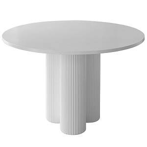 Круглый обеденный стол Hope White Round Dining Table