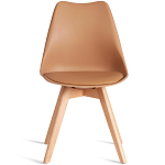 Стул с мягким сиденьем Arvika Latte варинант исполнения - 5 | Loft Concept в Челябинске