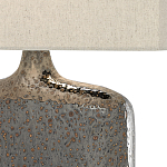 Настольная лампа керамическая с тканевым прямоугольным абажуром Flask варинант исполнения - 1 | Loft Concept в Челябинске