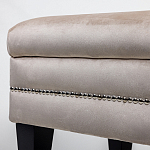 Мягкая банкетка с зоной для хранения Casket Beige варинант исполнения - 3 | Loft Concept в Челябинске