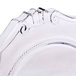 Прозрачный стул с подлокотниками LOUIS GHOST CHAIR Grey варинант исполнения - 6 | Loft Concept в Челябинске