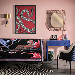 Диван ZAMBEZI Sofa Лиловый цвет варинант исполнения - 5 | Loft Concept в Челябинске