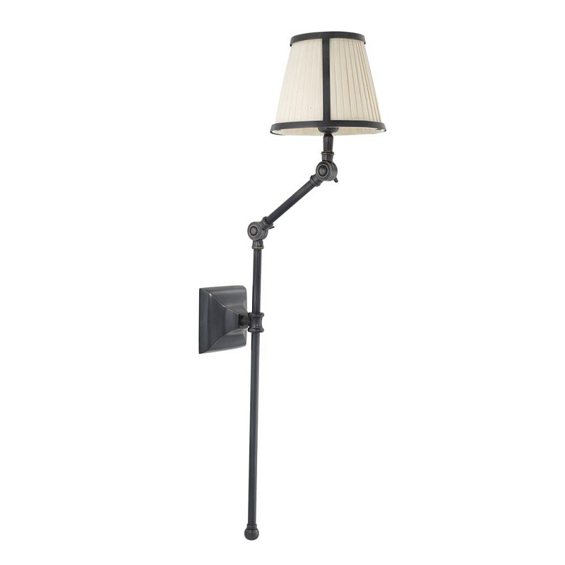 Бра Wall Lamp Brunswick Bronze Темная бронза Кремовый Черный Бра Wall Lamp Brunswick Bronze Темная бронза Кремовый Черный в Челябинске | Loft Concept