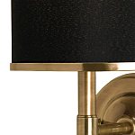 Бра с черным цилиндрическим абажуром Mid Century варинант исполнения - 1 | Loft Concept в Челябинске