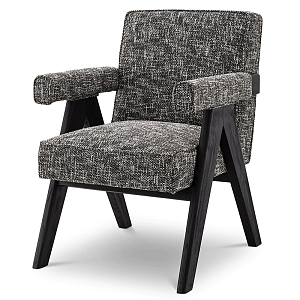 Стул Eichholtz Dining Chair Greta Черный