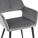 Стул с подлокотниками серый NEASAN STOOL варинант исполнения - 6 | Loft Concept в Челябинске