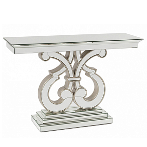 Консоль Mirrored Patterned Console