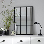 Зеркало-окно Rect Black 90 варинант исполнения - 2 | Loft Concept в Челябинске