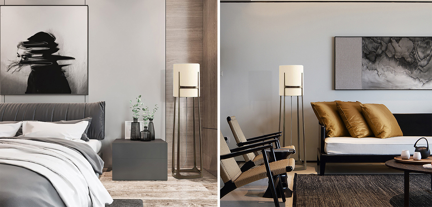 Дизайнерский торшер Nardy Floor Lamp Дизайнерский торшер Nardy Floor Lamp - Loft-Concept в Челябинске