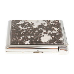 Портсигар на 20 сигарет с газовой зажигалкой из натурального камня Флогопит Stone Cigarettes Cases варинант исполнения - 2 | Loft Concept в Челябинске