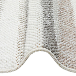 Ковер из полиэстера с узором Light Zebra варинант исполнения - 3 | Loft Concept в Челябинске