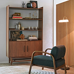 Кресло с каркасом из темного дерева Estay Chair варинант исполнения - 7 | Loft Concept в Челябинске