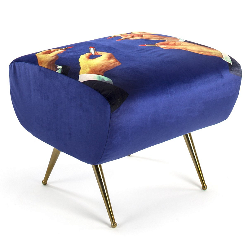 Оттоманка Seletti Pouf Lipsticks Фиолетовый Латунь Оттоманка Seletti Pouf Lipsticks Фиолетовый Латунь в Челябинске | Loft Concept
