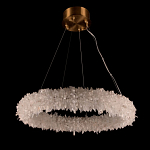 Люстра круглая с натуральным горным хрусталем Crystal Shimmer варинант исполнения - 3 | Loft Concept в Челябинске