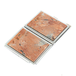 Портсигар с газовой зажигалкой из натурального камня Пегматит Stone Cigarettes Cases варинант исполнения - 2 | Loft Concept в Челябинске