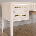 Большой Рабочий стол Primo с 5 выдвижными ящиками Светлый дуб варинант исполнения - 4 | Loft Concept в Челябинске