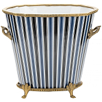 Кашпо Blue black design варинант исполнения - 1 | Loft Concept в Челябинске