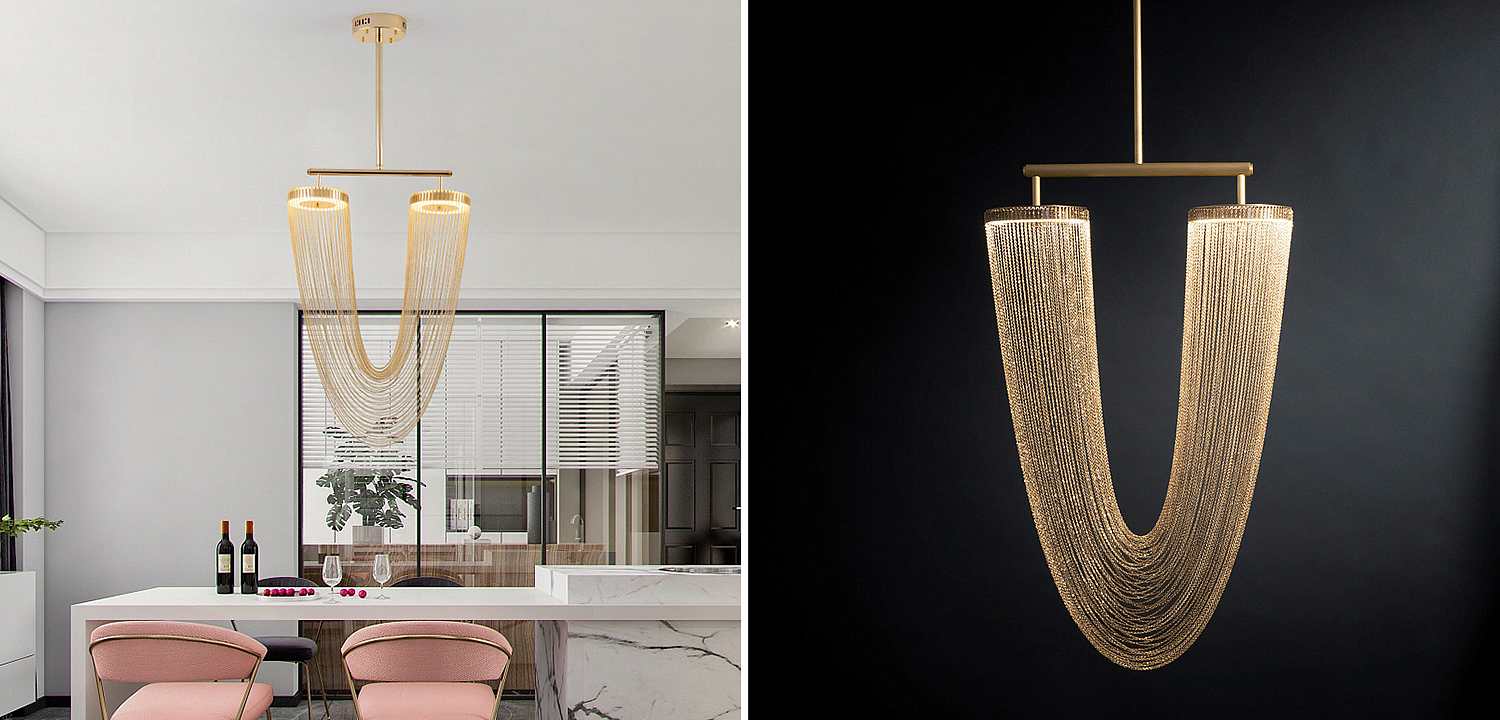 Люстра Otero Gold Larose Guyon Люстра Otero Gold Larose Guyon - Loft-Concept в Челябинске
