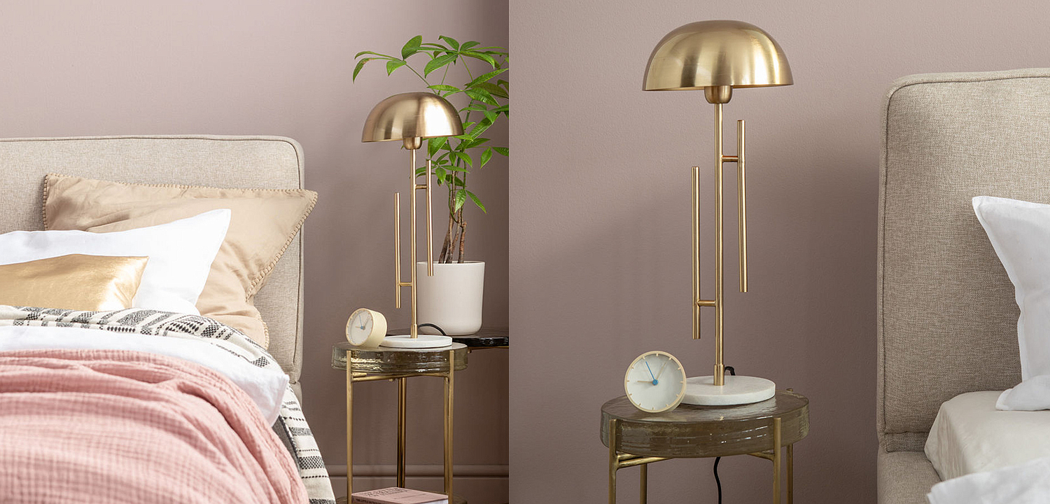 Настольная лампа Geometric Brass Table Lamp Настольная лампа Geometric Brass Table Lamp - Loft-Concept в Челябинске