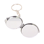 Зеркало брелок карманное двухстороннее из натурального камня Оникс Silver Stone Mirrors варинант исполнения - 6 | Loft Concept в Челябинске