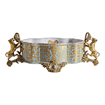 Чаша с орнаментом на бронзовых ножках в виде львов Eden Garden варинант исполнения - 3 | Loft Concept в Челябинске